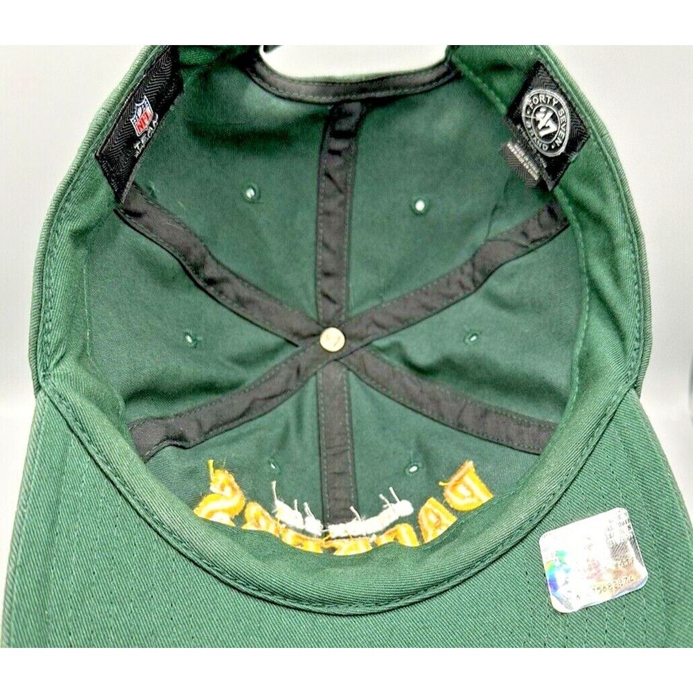 Green Bay Packers New 47‎ MVP Center Line Green Strapback Era Hat Cap - Picture 5 of 8